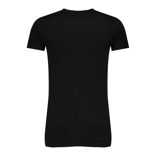 Black Cotton T-Shirt