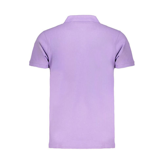 Purple Cotton Polo Shirt