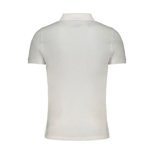 White Cotton Polo Shirt