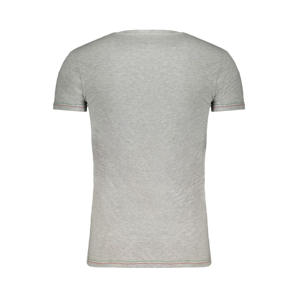 Gray Cotton T-Shirt