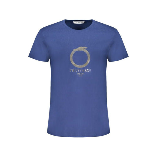 Blue Cotton T-Shirt