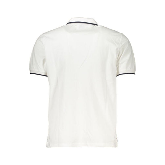 White Cotton Polo Shirt