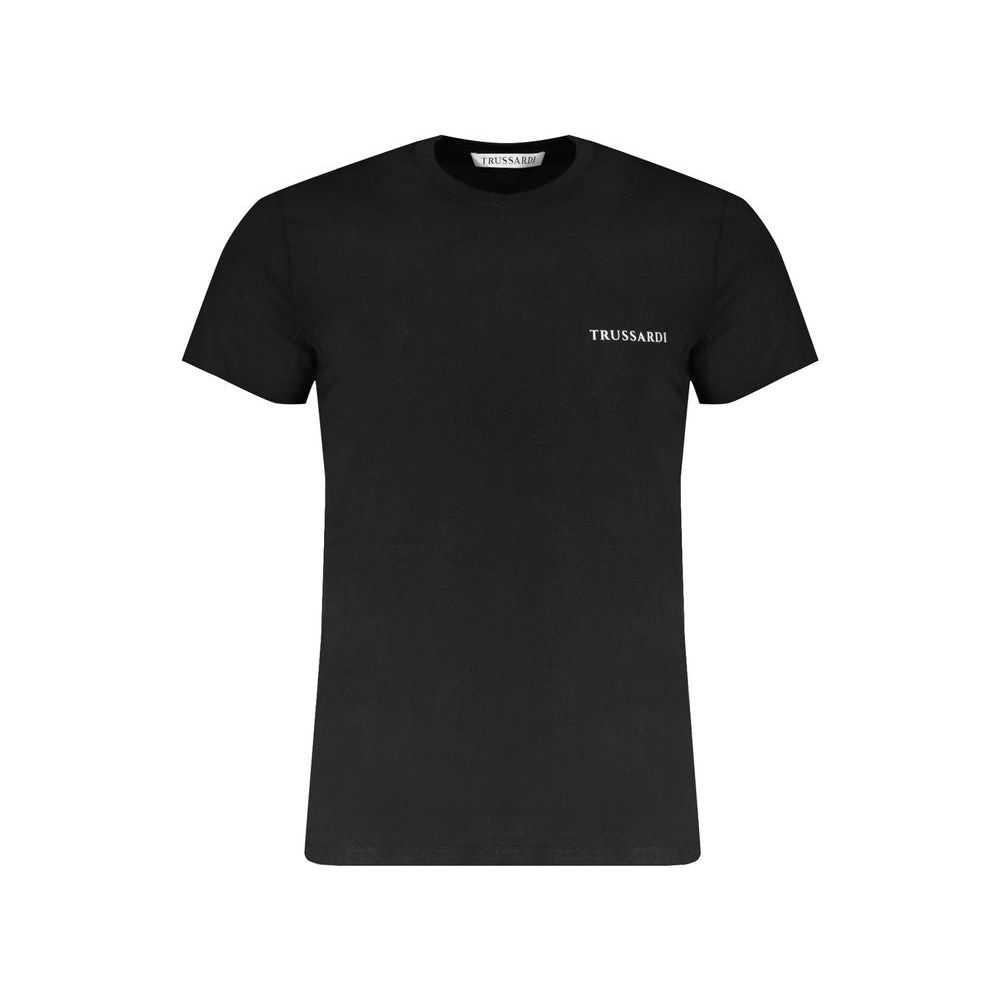 Black Cotton T-Shirt