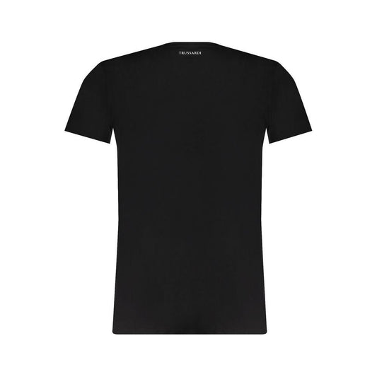 Black Cotton T-Shirt