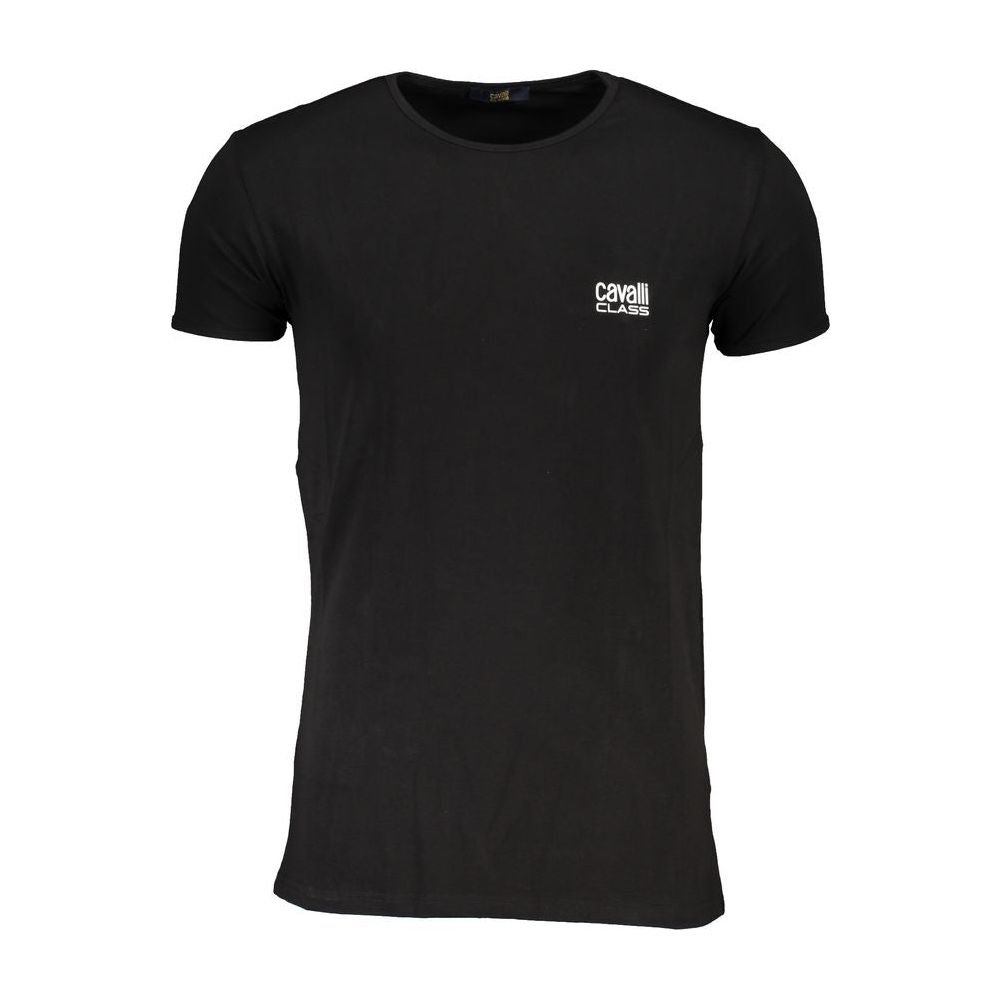 Black Cotton T-Shirt