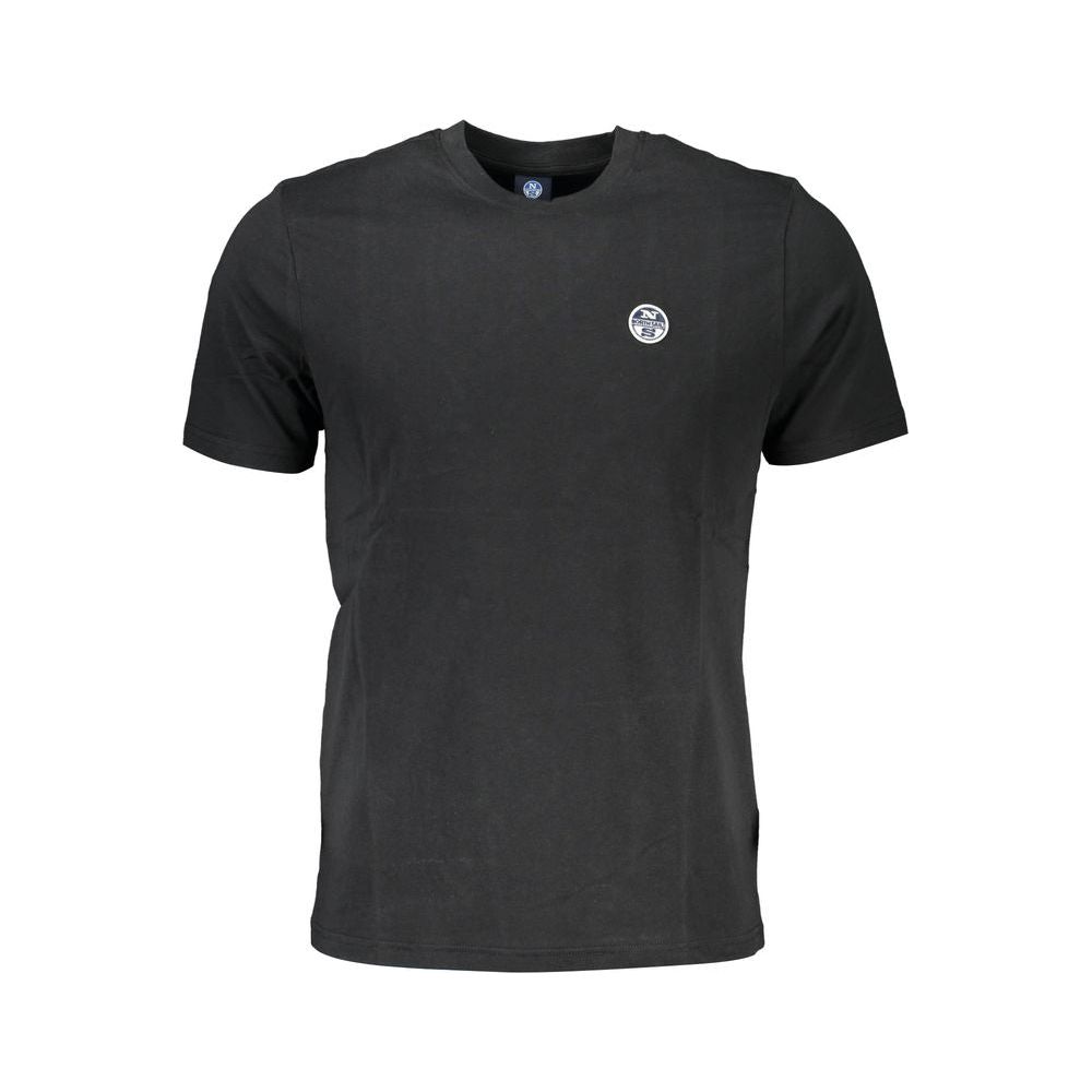 Black Cotton T-Shirt