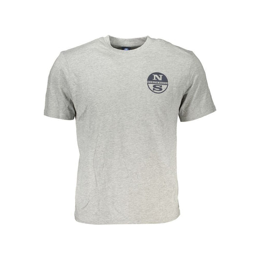 Gray Cotton T-Shirt