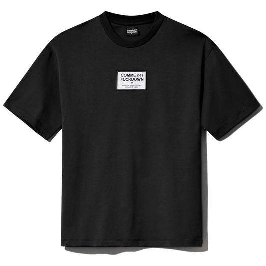 Black Cotton T-Shirt