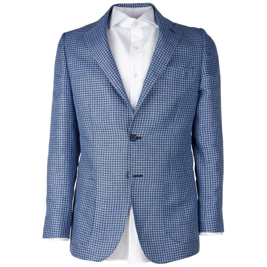 Blue Wool Vergine Blazer