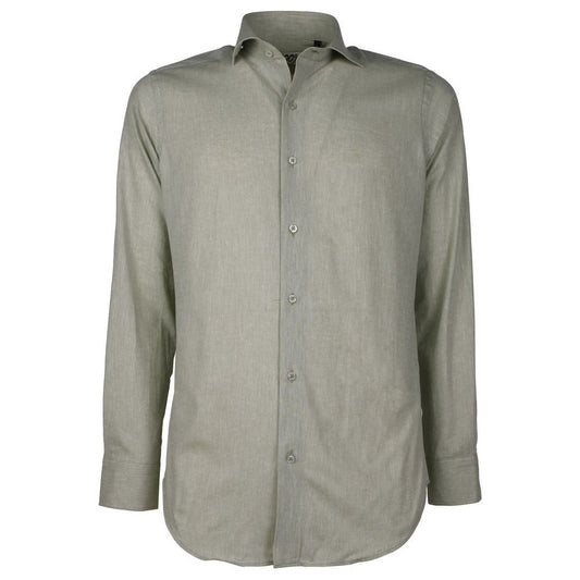 Army Cotton Shirt Made in Italy