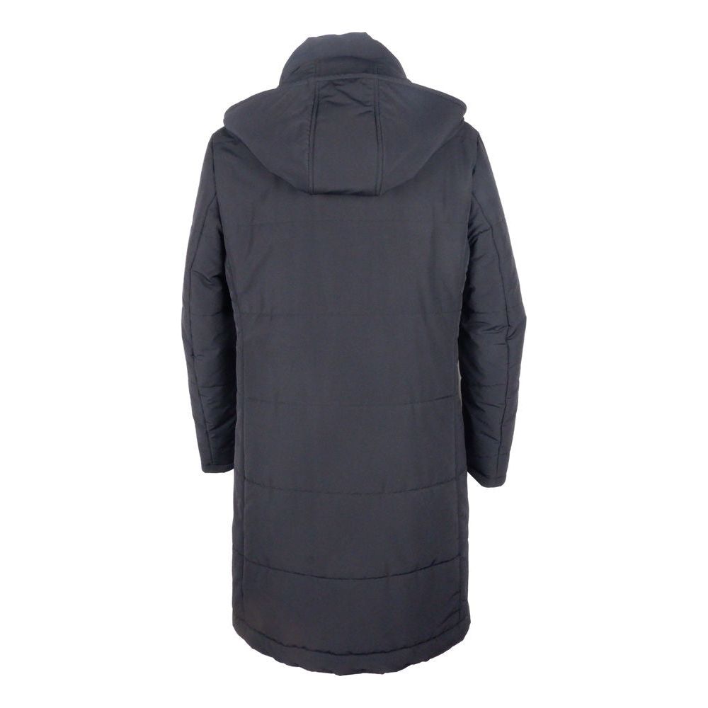 Italian Elegance Wool-Blend Men's Raincoat