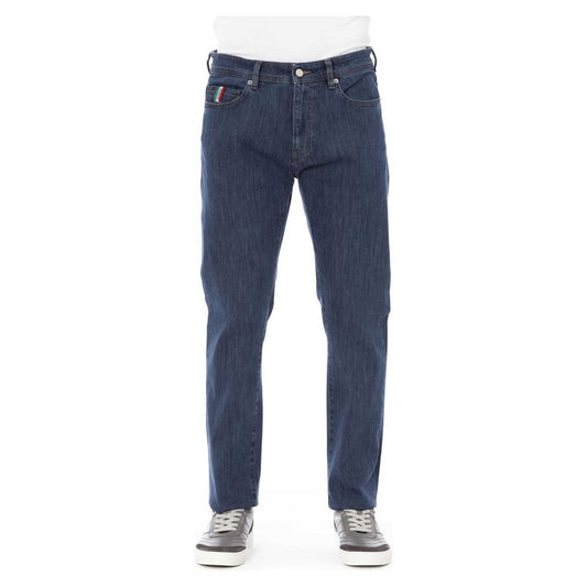 Chic Cotton Blend Denim for the Modern Man