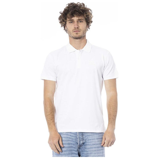 White Cotton Polo Shirt