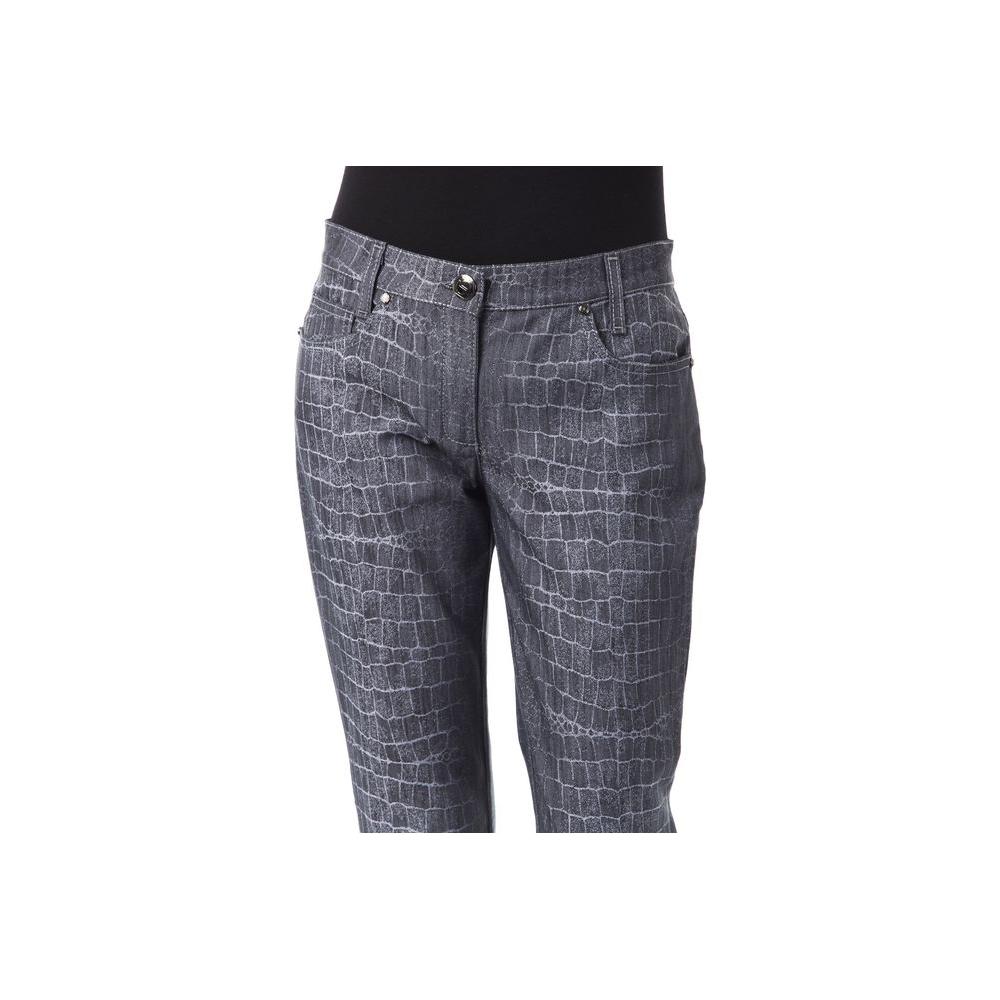 BYBLOS Black Viscose Women Pants