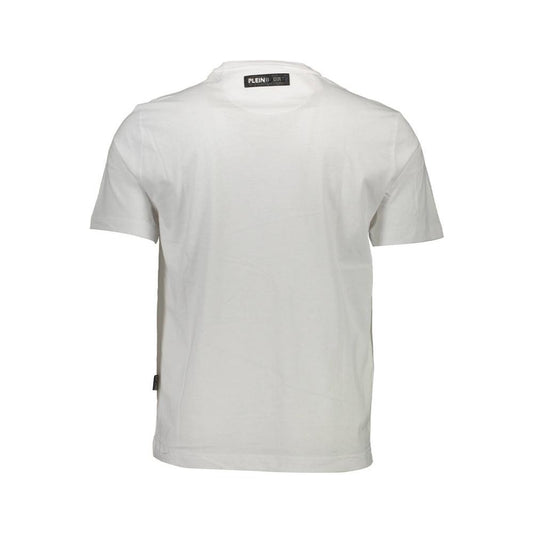 Sporty Elegance Crew Neck T-Shirt Plein Sport