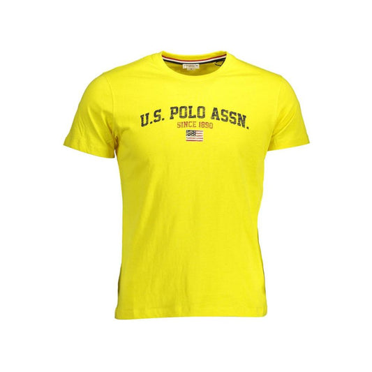 U.S. POLO ASSN. Sunny Yellow Crew Neck Logo Tee U.S. POLO ASSN.