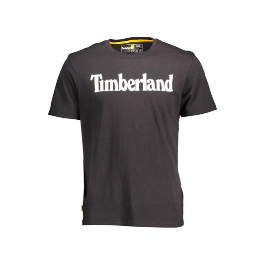 Timberland Eco-Conscious Cotton Tee in Sleek Black Timberland