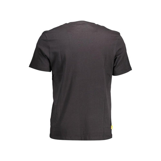 Eco-Conscious Cotton Tee in Sleek Black