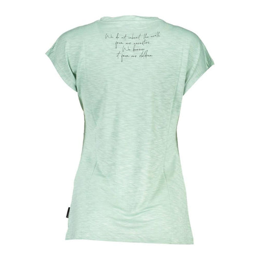 Green Viscose Tops & T-Shirt