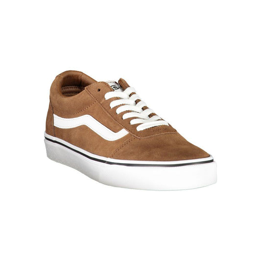 Brown Polyester Sneaker