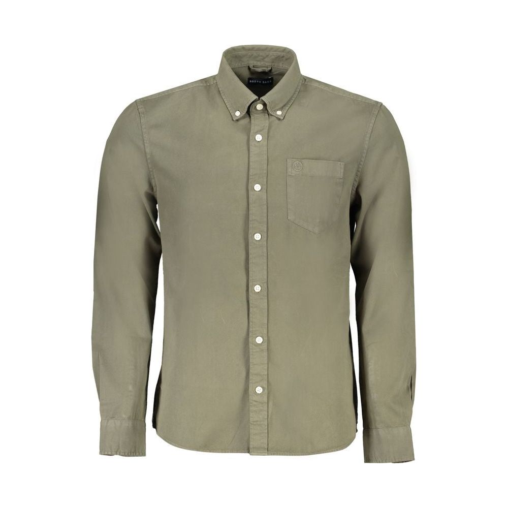 Green Cotton Shirt