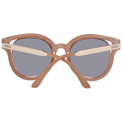 Guess Brown Metal & Plastic Sunglasses