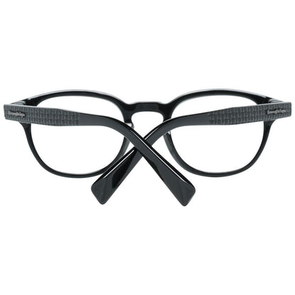 Ermenegildo Zegna Black Plastic Glasses (Frames)