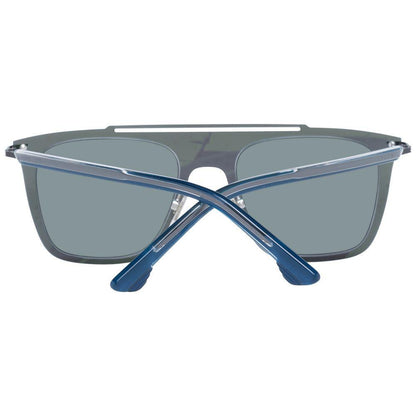Police Blue Metal & Plastic Sunglasses