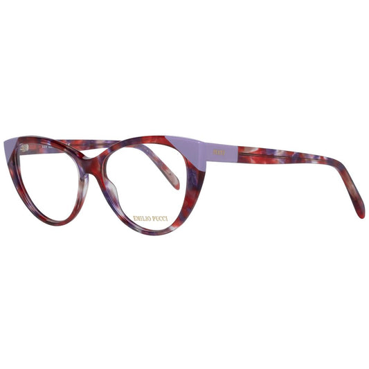 Emilio Pucci Purple Plastic Glasses (Frames)