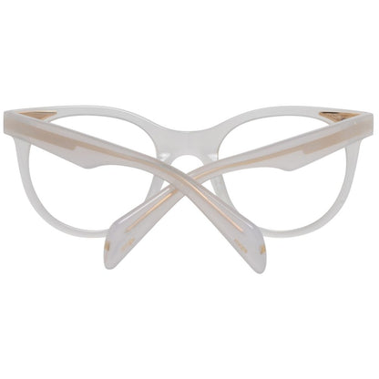 Maje White Plastic Glasses (Frames)