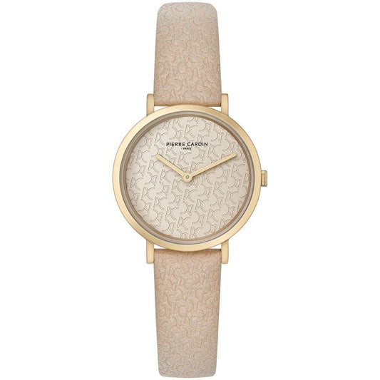 Beige Women Watch