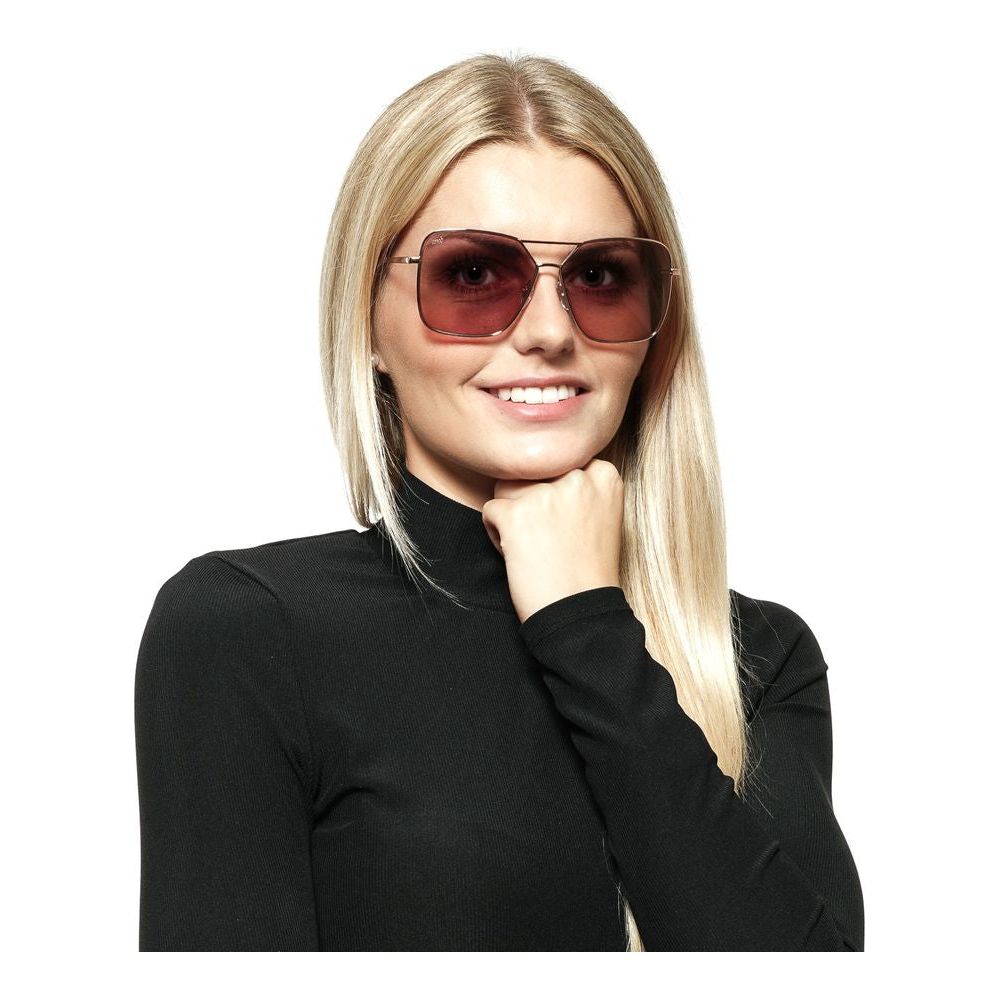 Rose Gold Women Sunglasses