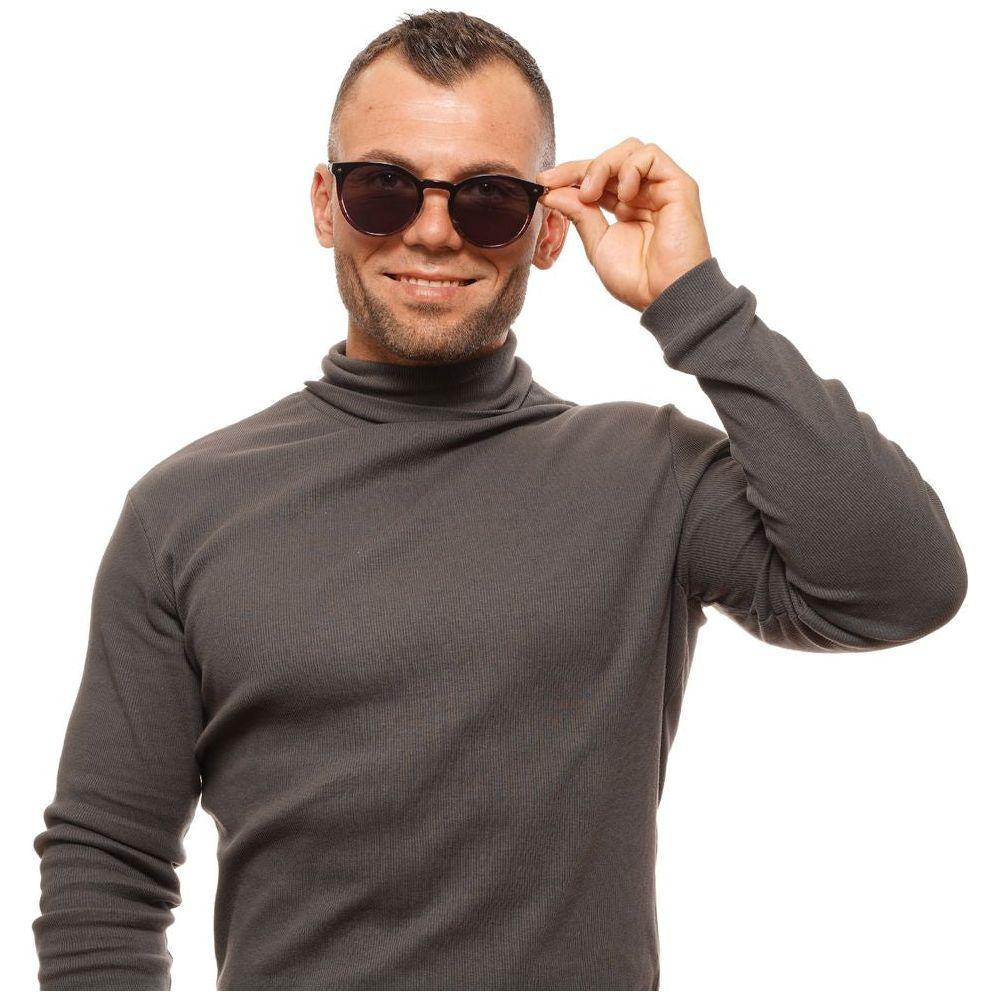 نظارة شمسية بي ام دبليو بورجوندي للرجال