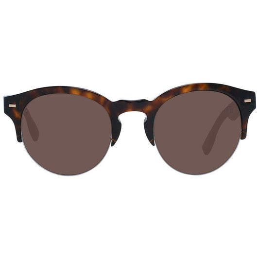 Zegna Couture Brown Men Sunglasses Zegna Couture