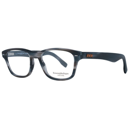 Ermenegildo Zegna Gray Plastic Glasses (Frames)