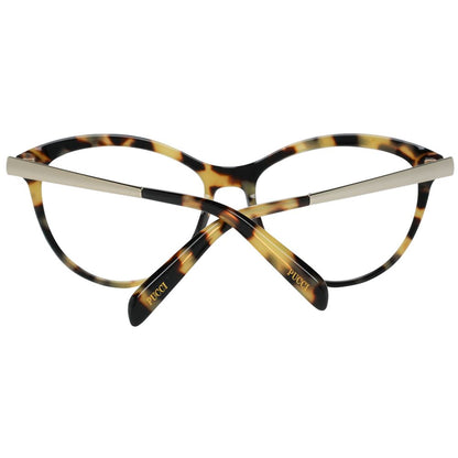 Emilio Pucci Brown Metal & Plastic Glasses (Frames)