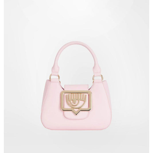 Chiara Ferragni Pink Fabric Handbag Chiara Ferragni