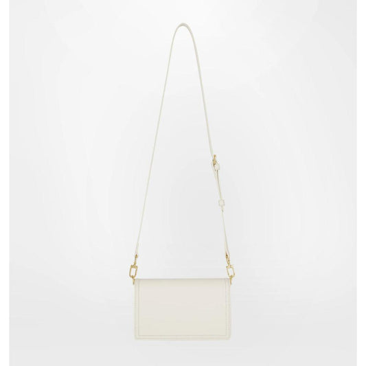 Chiara Ferragni White Fabric Crossbody Bag Chiara Ferragni