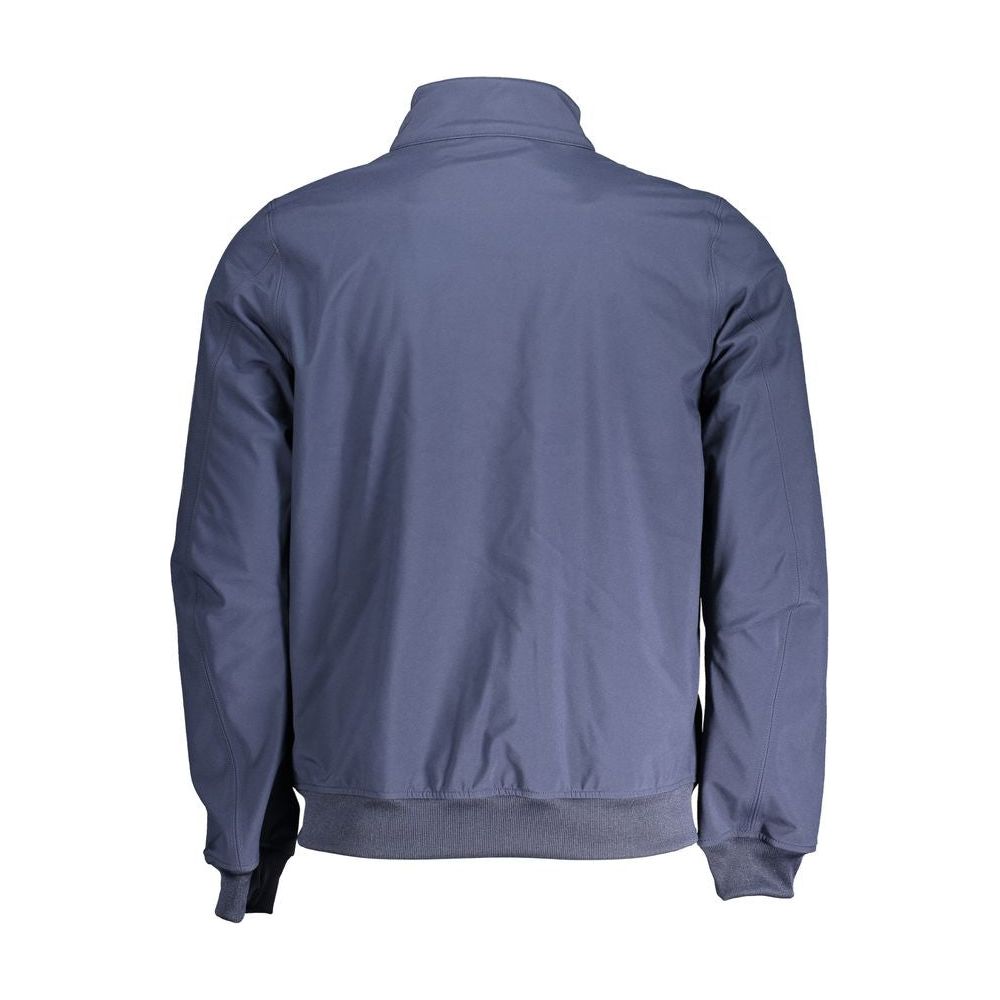 Blue Polyester Jacket