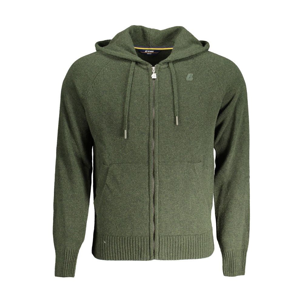 Green Polyamide Sweater