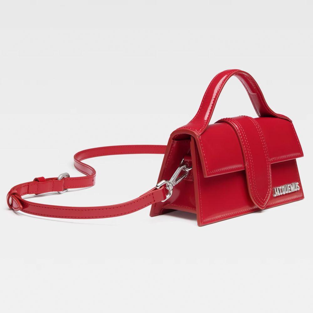 Jacquemus Red Leather Crossbody Bag Jacquemus