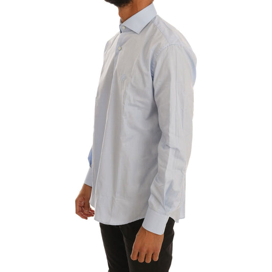 Light Blue Cotton Dress Shirt