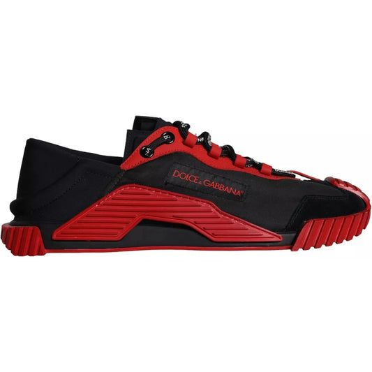 Black Red NS1 Low Top Sneakers Men Shoes