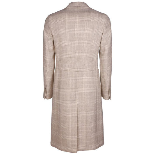 Beige Wool Vergine Jacket