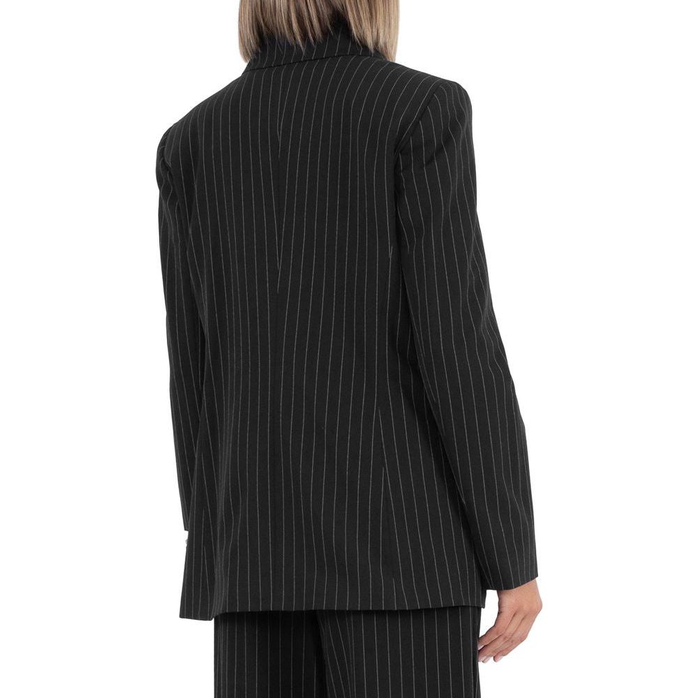 Black Polyester Suits & Blazer