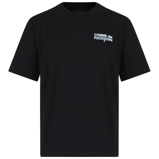 Black Cotton T-Shirt