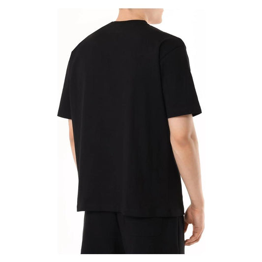 Black Cotton T-Shirt