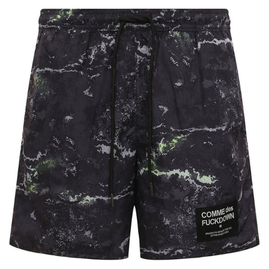 Comme Des Fuckdown Army Polyester Swimwear Comme Des Fuckdown