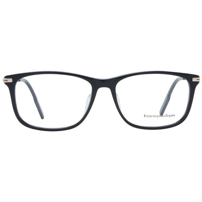 Ermenegildo Zegna Black Plastic Glasses (Frames)