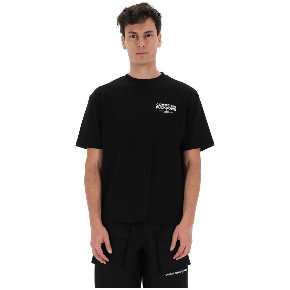 Black Cotton T-Shirt